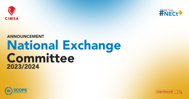 ANNOUNCEMENT: National Exchange Committee 2023/2024